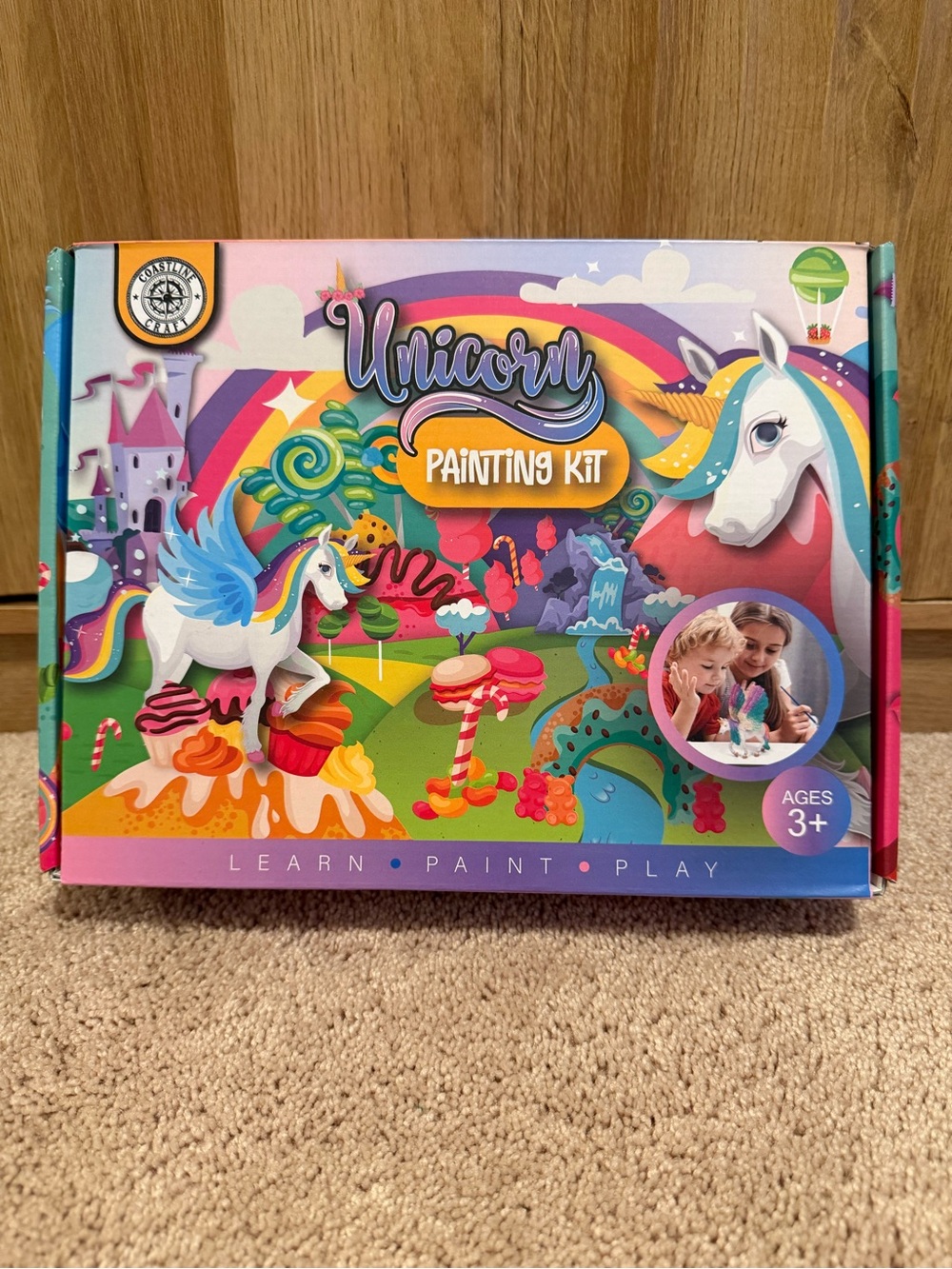 Unicorn Painting Kit - Rainbow Multicolor Kids Toy